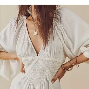 - Free People Southwest Lace Maxi Dress Size XL